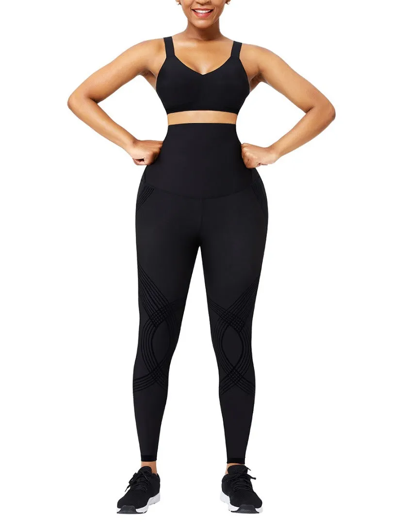 3D Leila’s High Black compression leggings