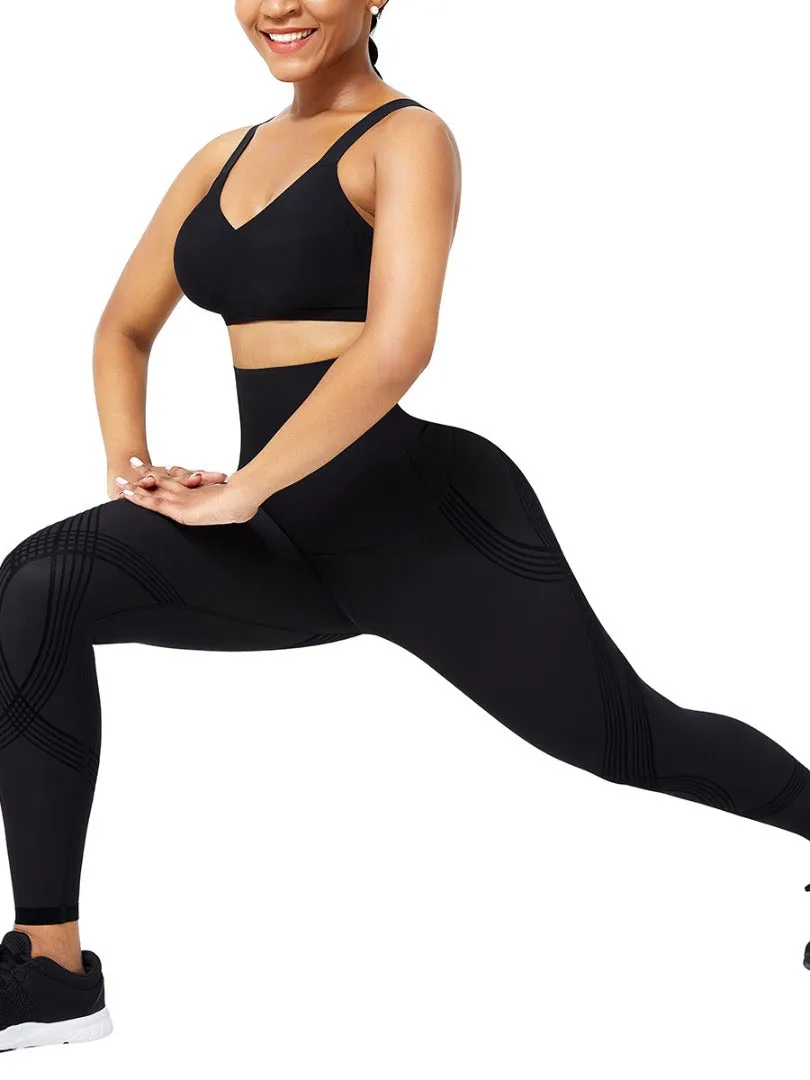 3D Leila’s High Black compression leggings