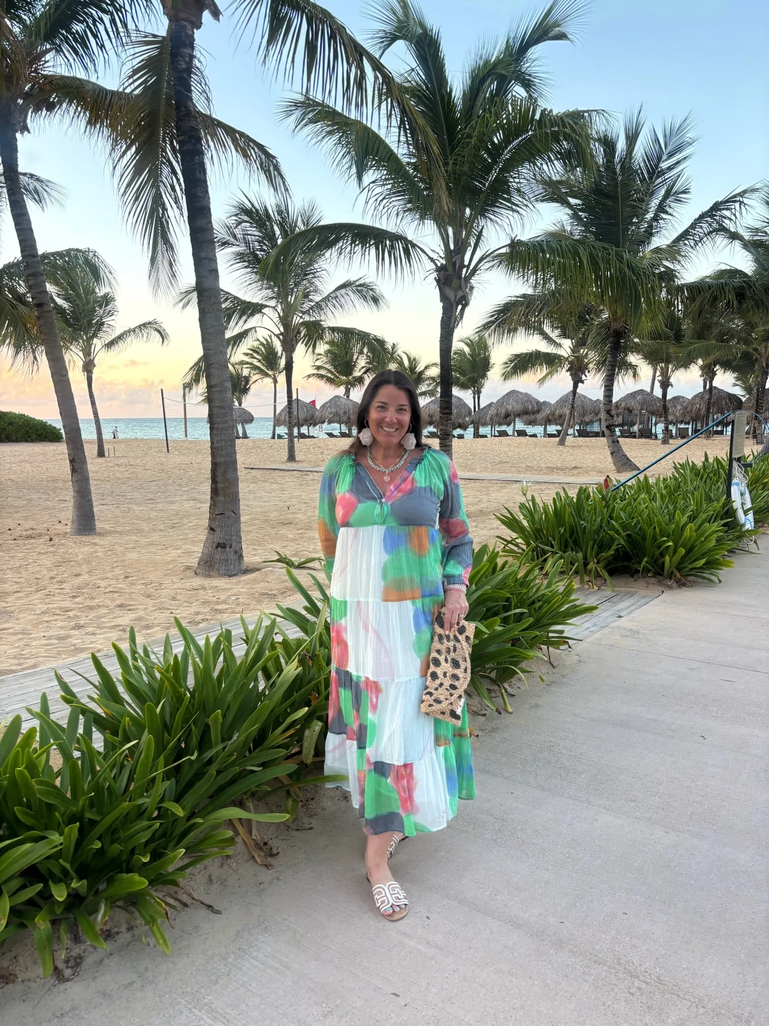 Cezanne Tiered Maxi Dress | Emerald