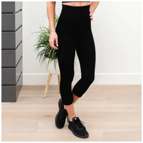 Compression Non-Lined Capri Leggings (Yelete Brand)