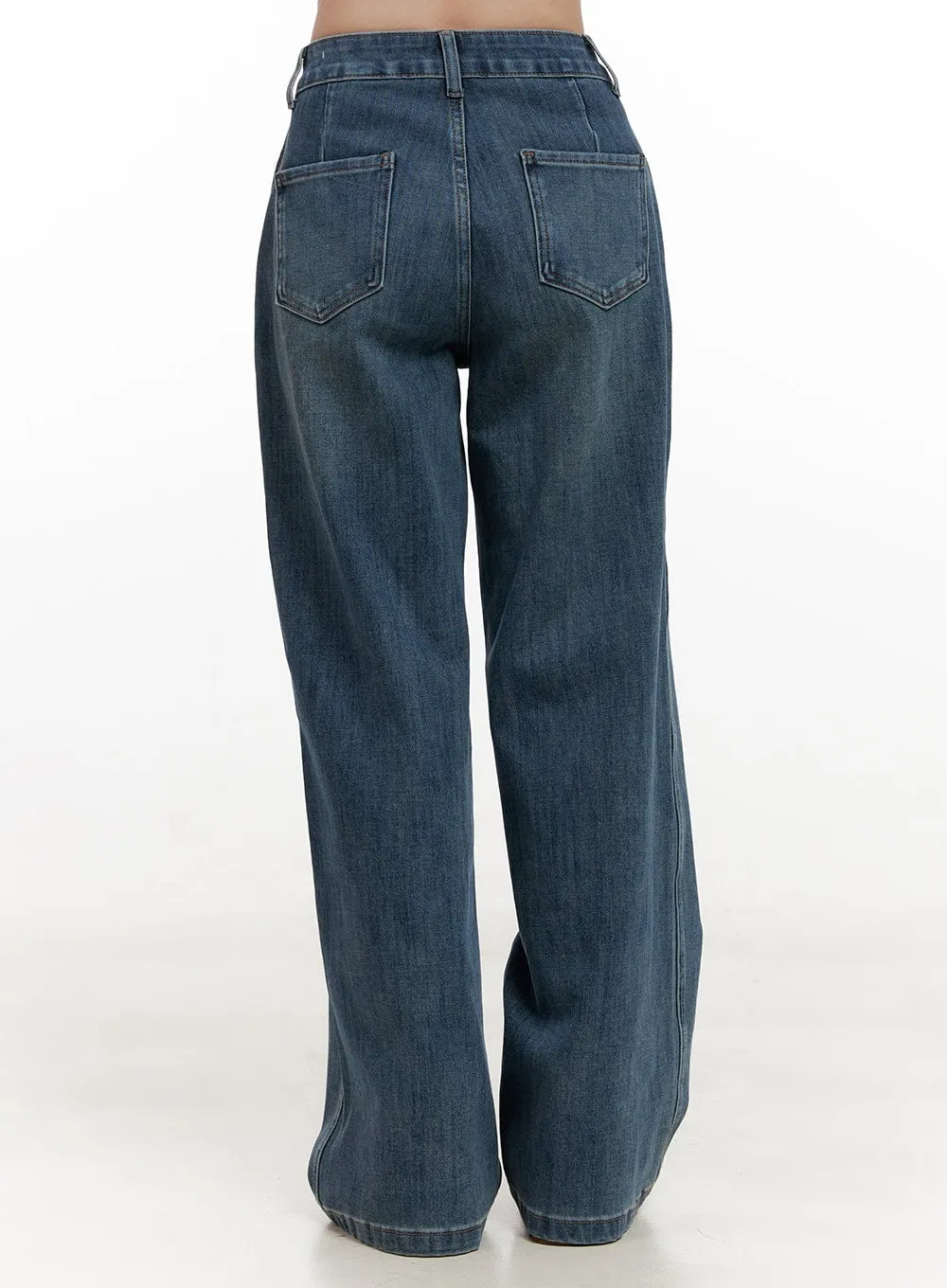 Crystal Wide-Leg Jeans ON422