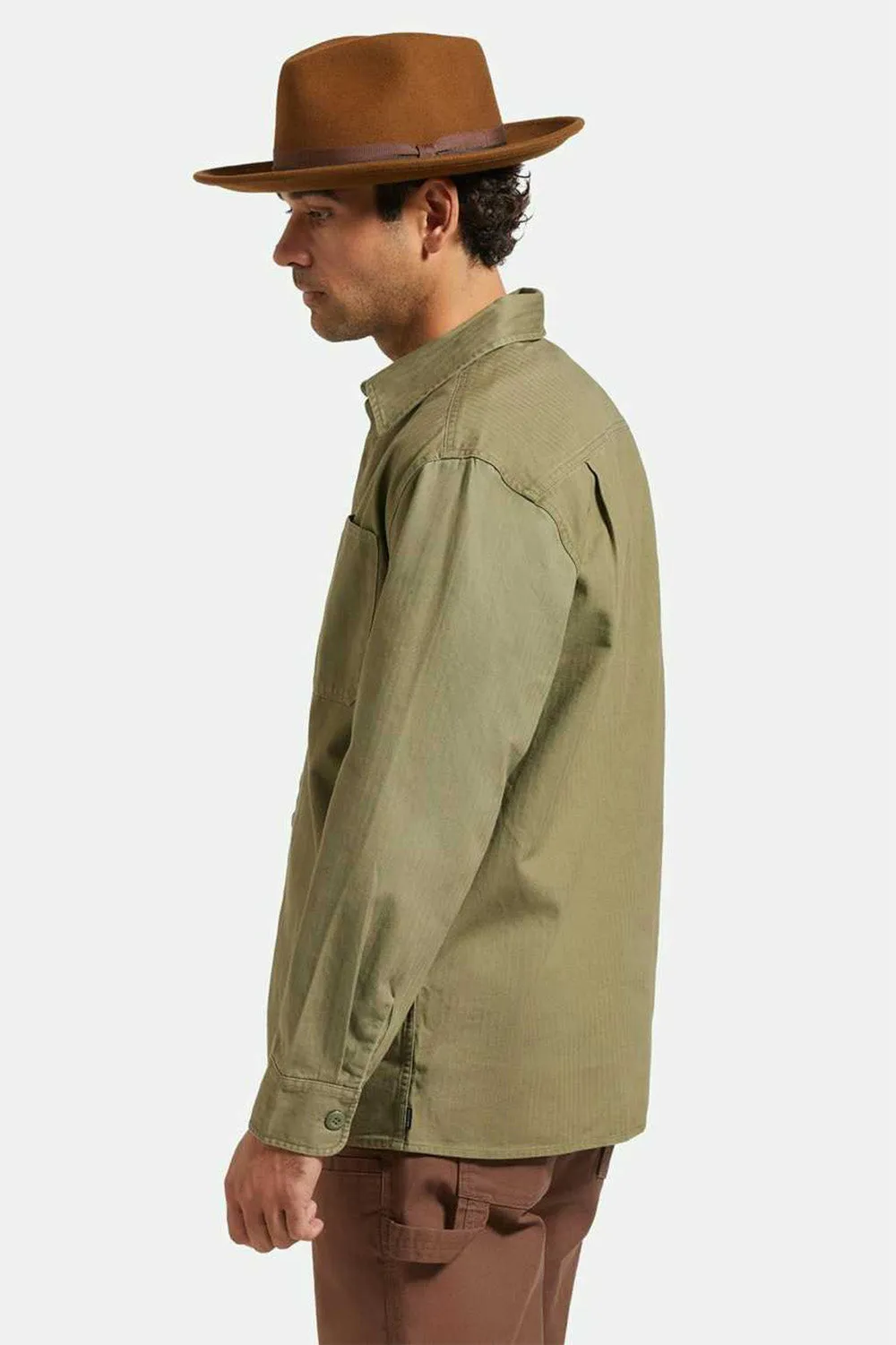 DAYTON CONVERTABRIM RANCHER HAT Coffee/Brown