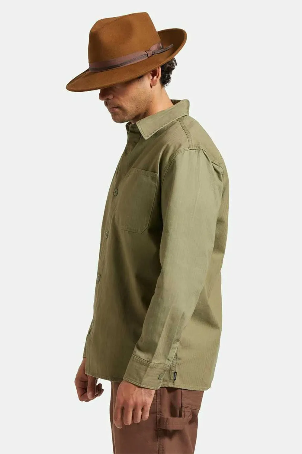 DAYTON CONVERTABRIM RANCHER HAT Coffee/Brown