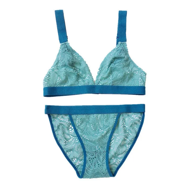 French Ultrathin Bra Set