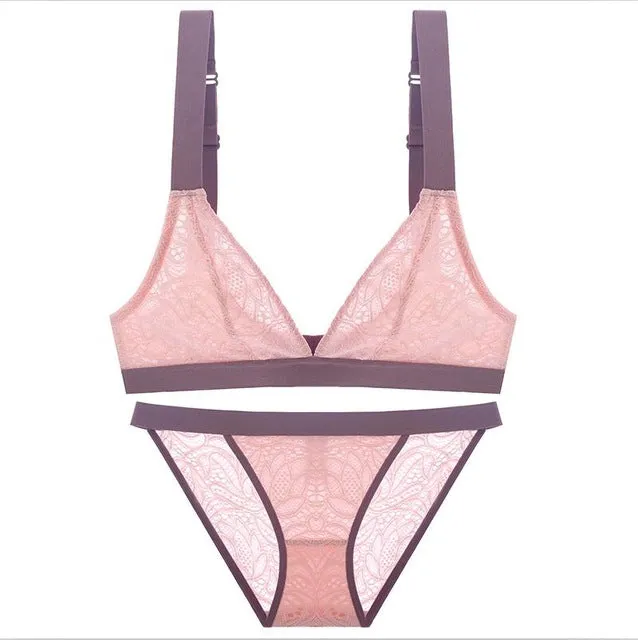 French Ultrathin Bra Set