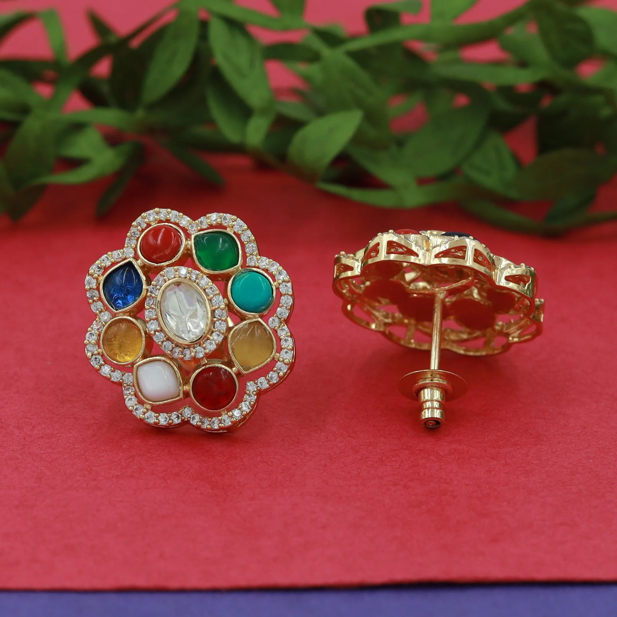 Gold Plated Tops/Studs 15779-28