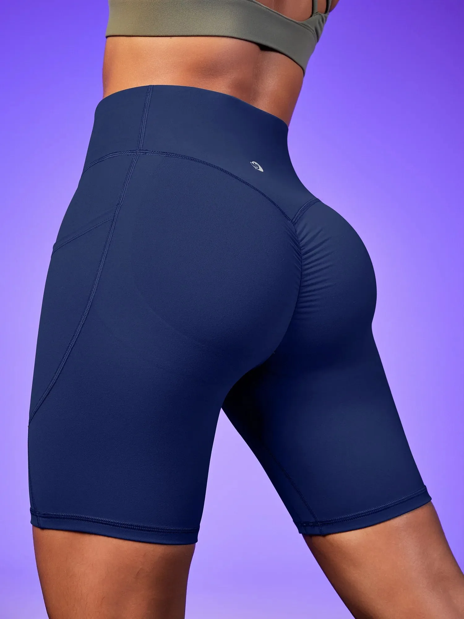 IUGA PowerTight™ Scrunch Butt Lifting Seamless Shorts 6''