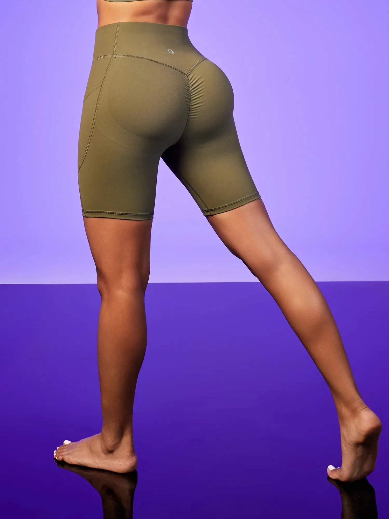 IUGA PowerTight™ Scrunch Butt Lifting Seamless Shorts 6''