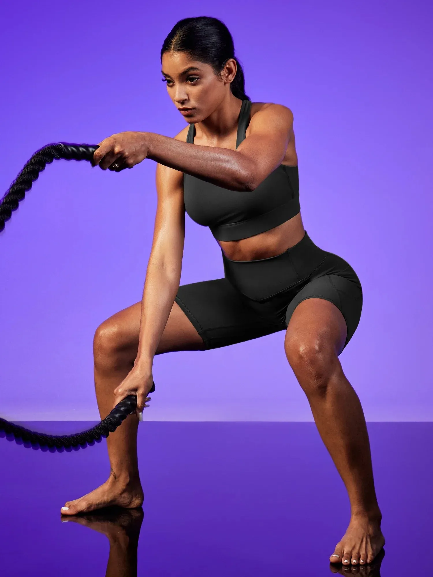 IUGA PowerTight™ Scrunch Butt Lifting Seamless Shorts 6''