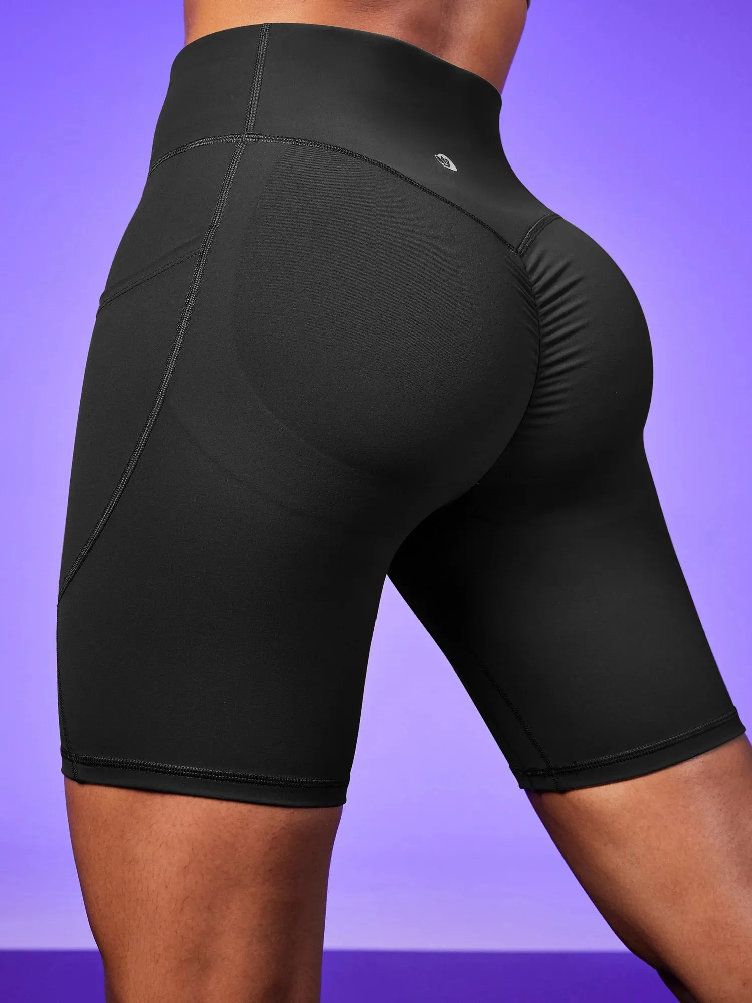 IUGA PowerTight™ Scrunch Butt Lifting Seamless Shorts 6''