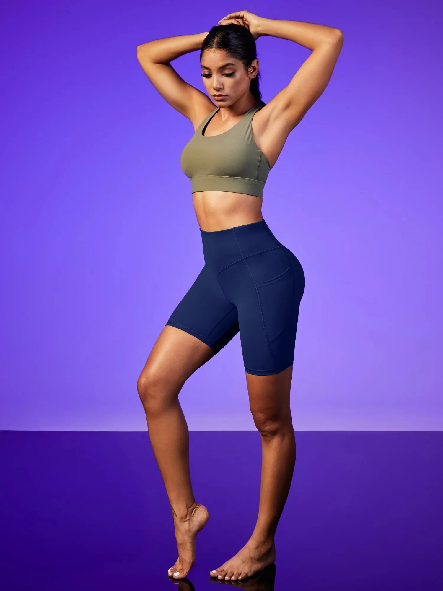 IUGA PowerTight™ Scrunch Butt Lifting Seamless Shorts 6''