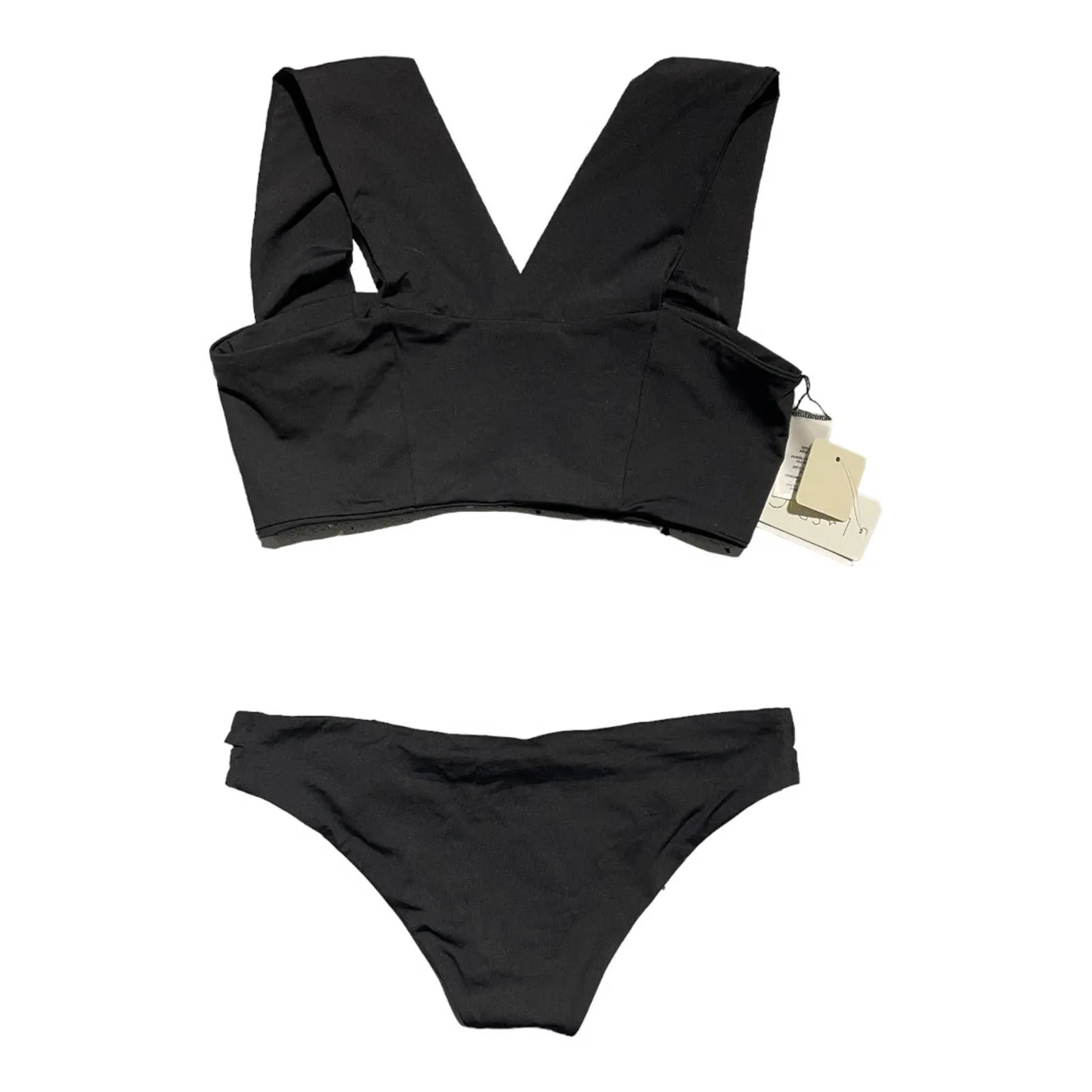 L*SPACE Revolve Convertible Set Parker Bikini Top D Cup Estella Bottom M New