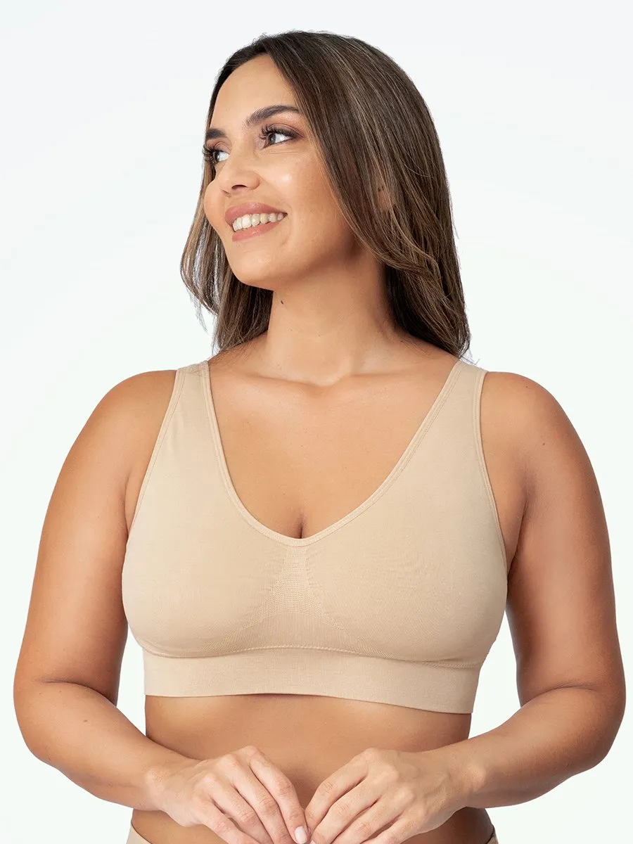 Offer: Truekind™ Everyday Essential Throw-on Wirefree Bra - 50 percent OFF