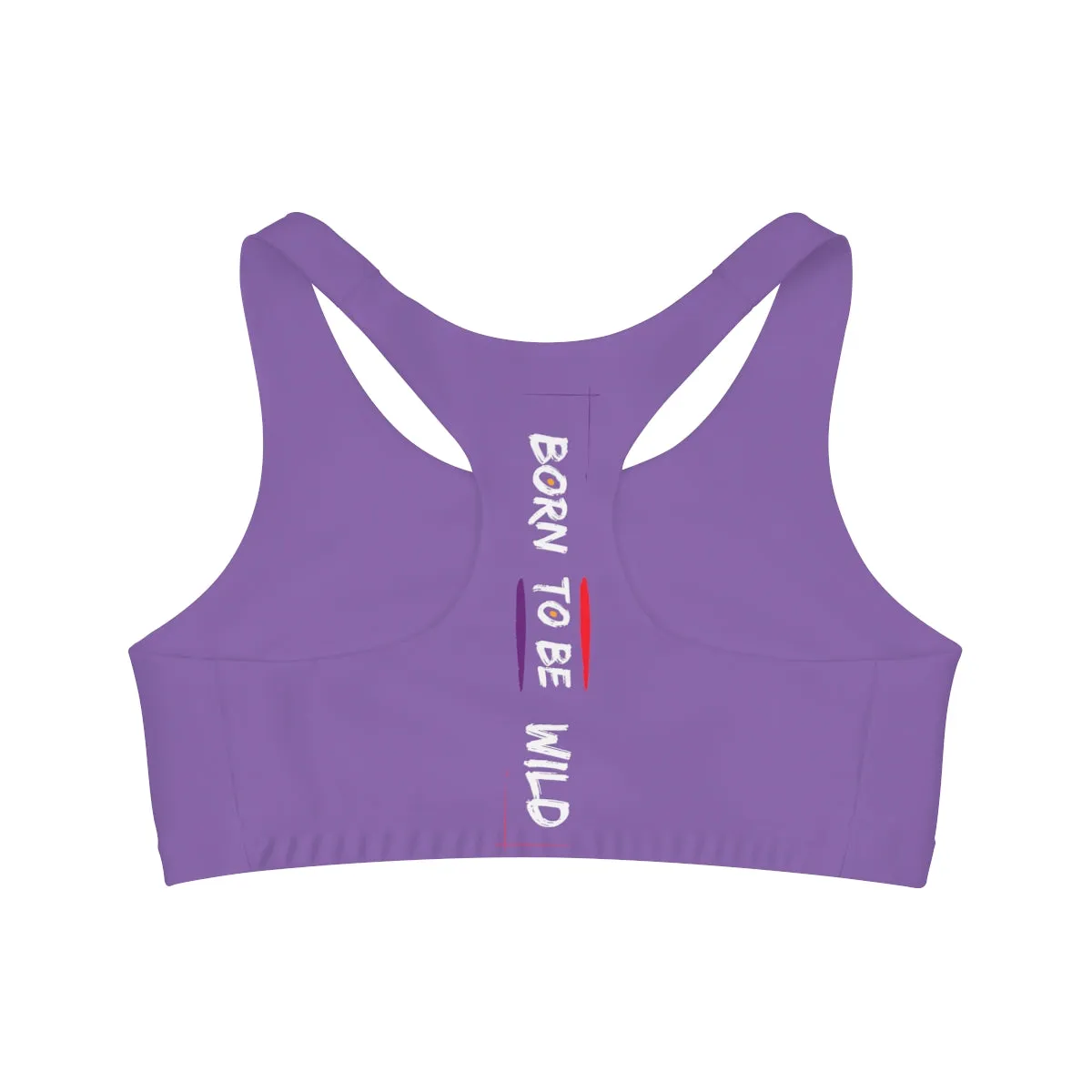 Sports Bra (Born to be wild) Purple