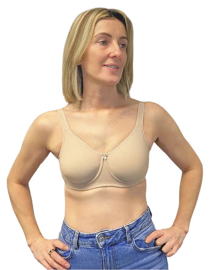Trulife # 4050 Kendra Microfiber Seamless Mastectomy Bra
